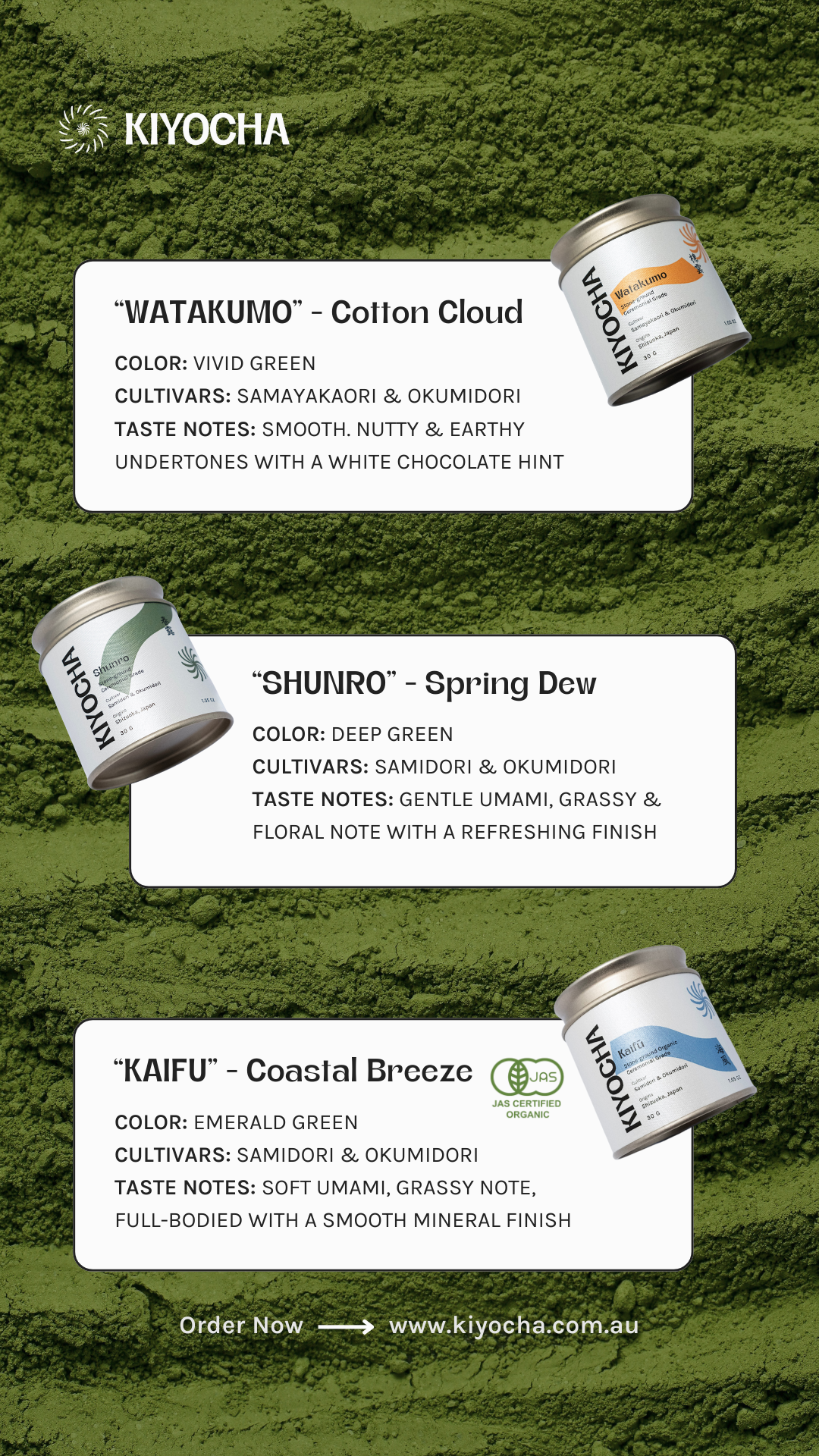 Kaifu "Coastal Breeze" - Organic Ceremonial Matcha